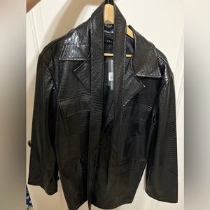 Princess Polly- lioness  boulevard mini black dress jacket